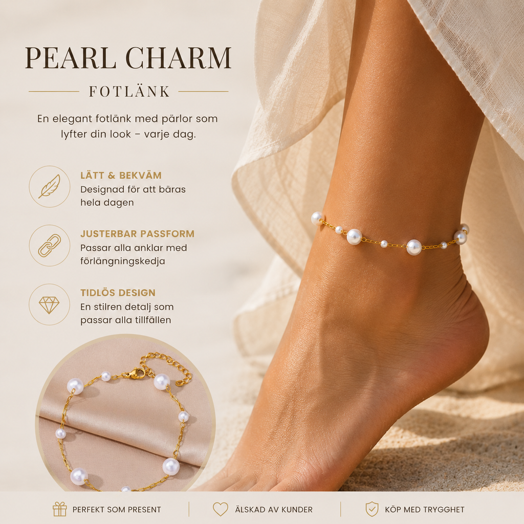 Pearl Charm fotlänk